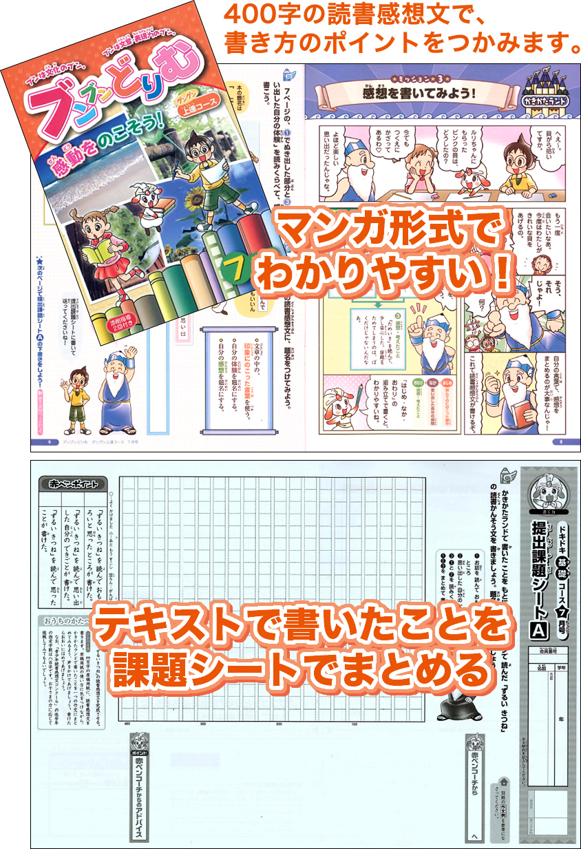ブンブンどりむ式の書き方