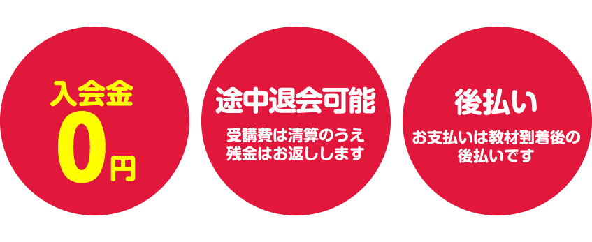 入会金0円