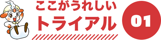 ここがうれしいトライアル1